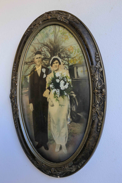Antique Hand Coloured Family Photographs