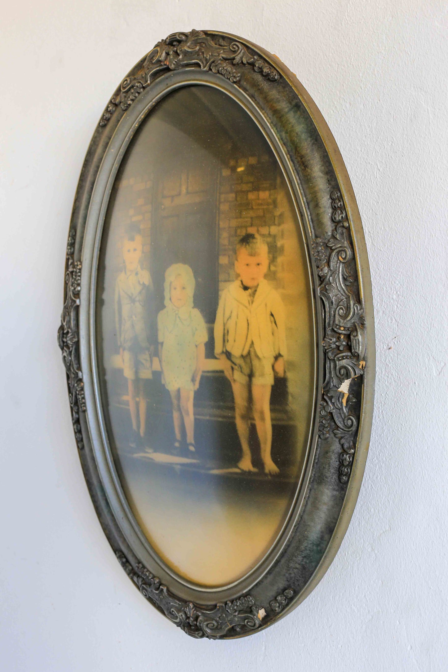 Antique Hand Coloured Family Photographs
