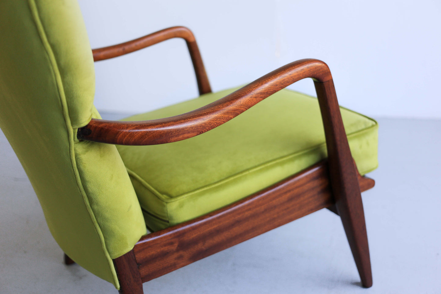 Scandinavian Modern Wingback Chair