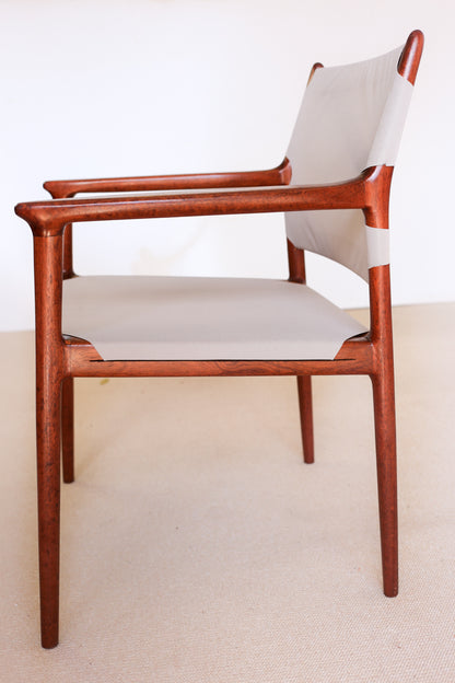 A Set of Six 1960's Scandi Carvers