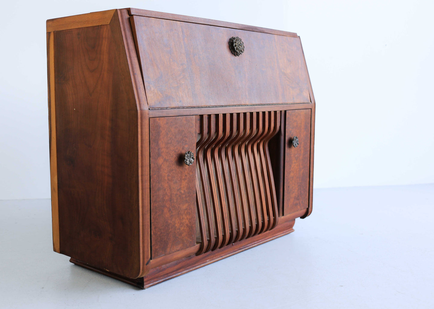 1950's Pye Valve Radio with Garrard Record Player