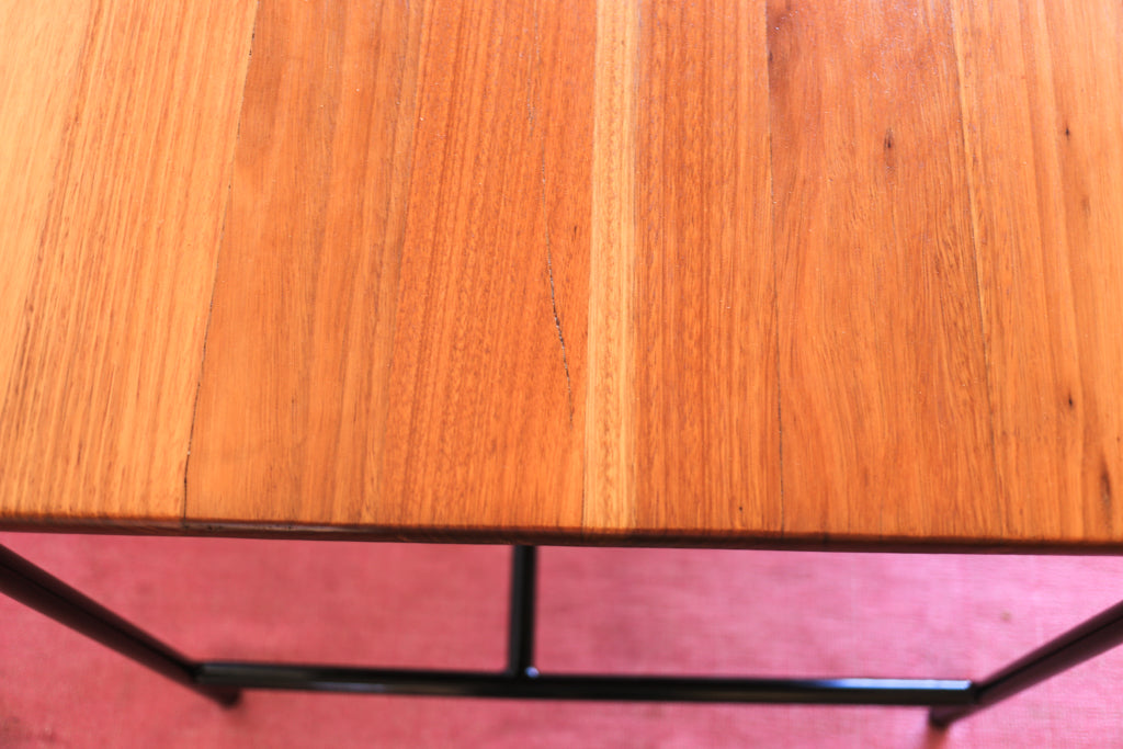 Vintage Tubular Steel Desk in the Bauhaus Style