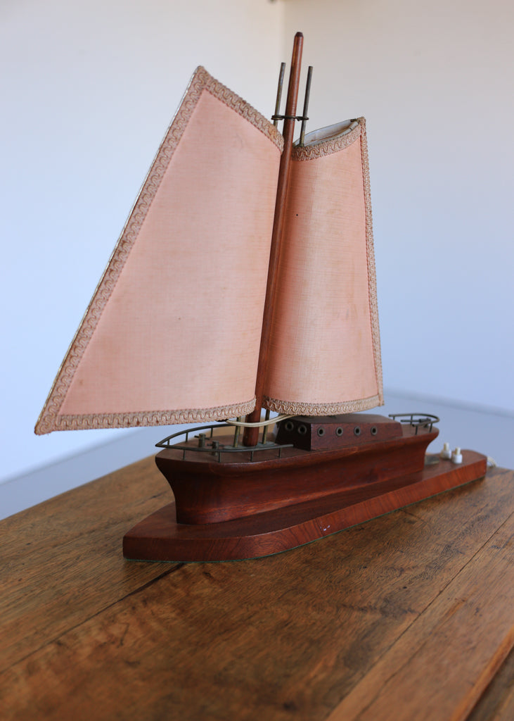 1930's Art Deco Yacht Lamp