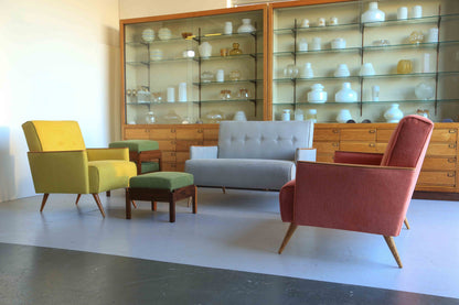 Tall Vintage Display Cabinets with 20 Drawers - two available