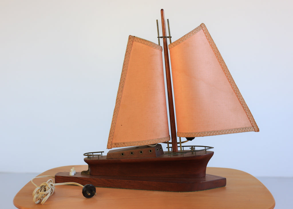 1930's Art Deco Yacht Lamp