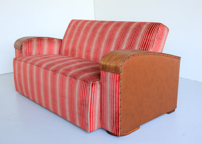 Fully Restored Art Deco Sofa