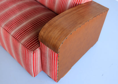 Fully Restored Art Deco Sofa