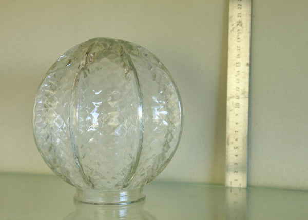 #22 Clear glass shade
