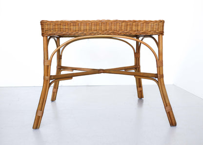 Square Cane Dining Table