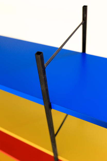 Large Vintage Ladder Frame Shelf - Three Posts