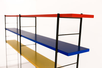 Large Vintage Ladder Frame Shelf - Three Posts