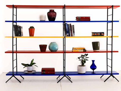 Large Vintage Ladder Frame Shelf - Three Posts