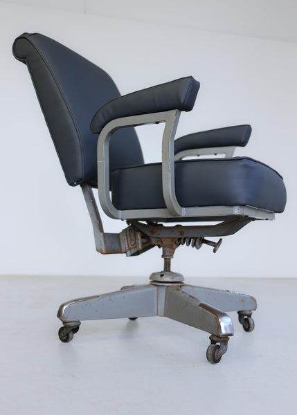 1950's Industrial Steel Office Chair