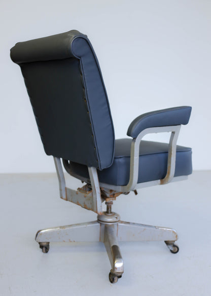 1950's Industrial Steel Office Chair