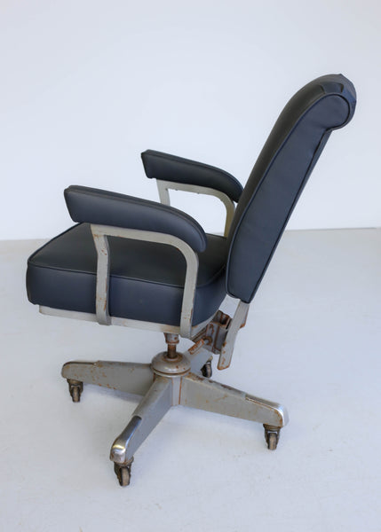 1950's Industrial Steel Office Chair
