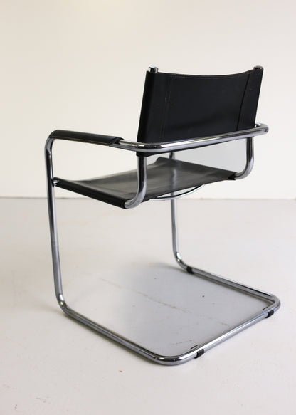 Eight Bauhaus Thonet Dining Chairs by Mart Stam and Marcel Breuer