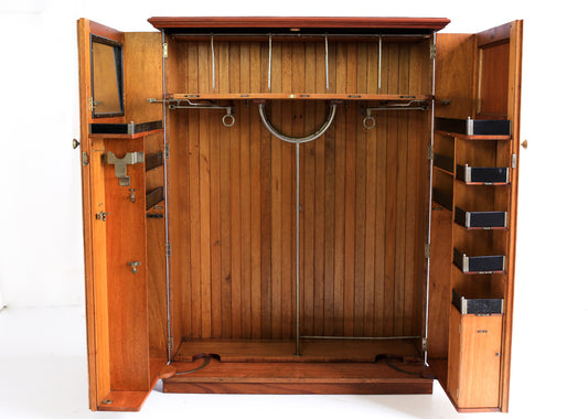 Antique Compactom Gentleman's Wardrobe