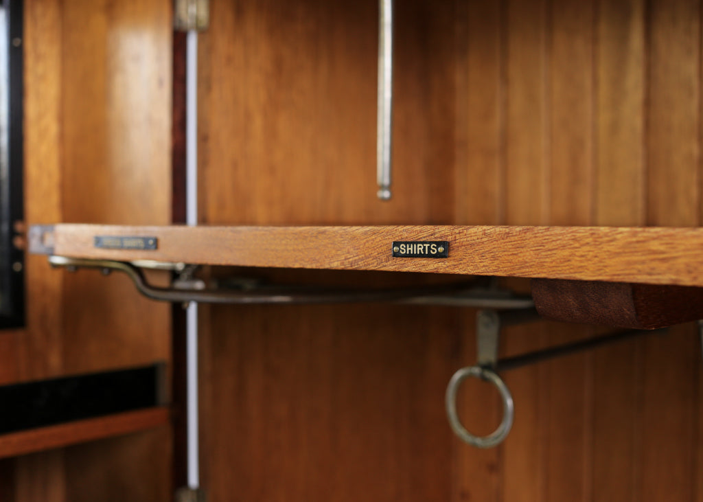 Antique Compactom Gentleman's Wardrobe