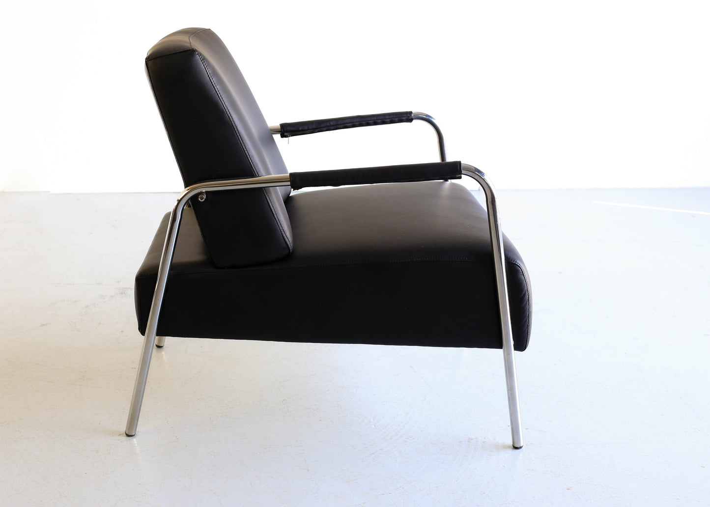A Pair of Waiting Room Chairs in the Bauhaus Style