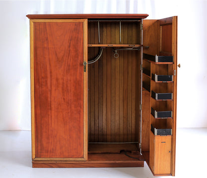Antique Compactom Gentleman's Wardrobe