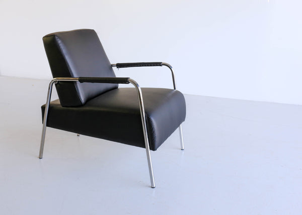 A Pair of Waiting Room Chairs in the Bauhaus Style