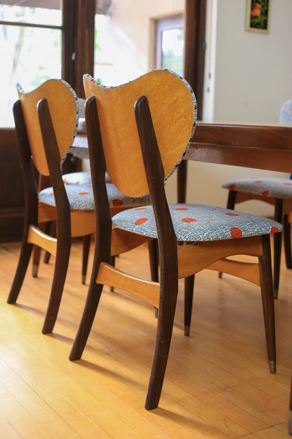 Set of Six Bakker & Steyger Dining Chairs