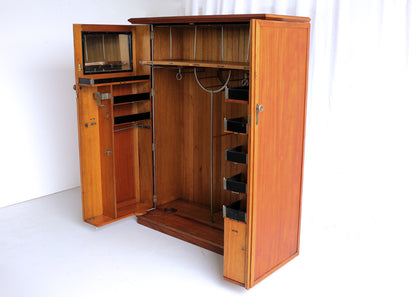 Antique Compactom Gentleman's Wardrobe