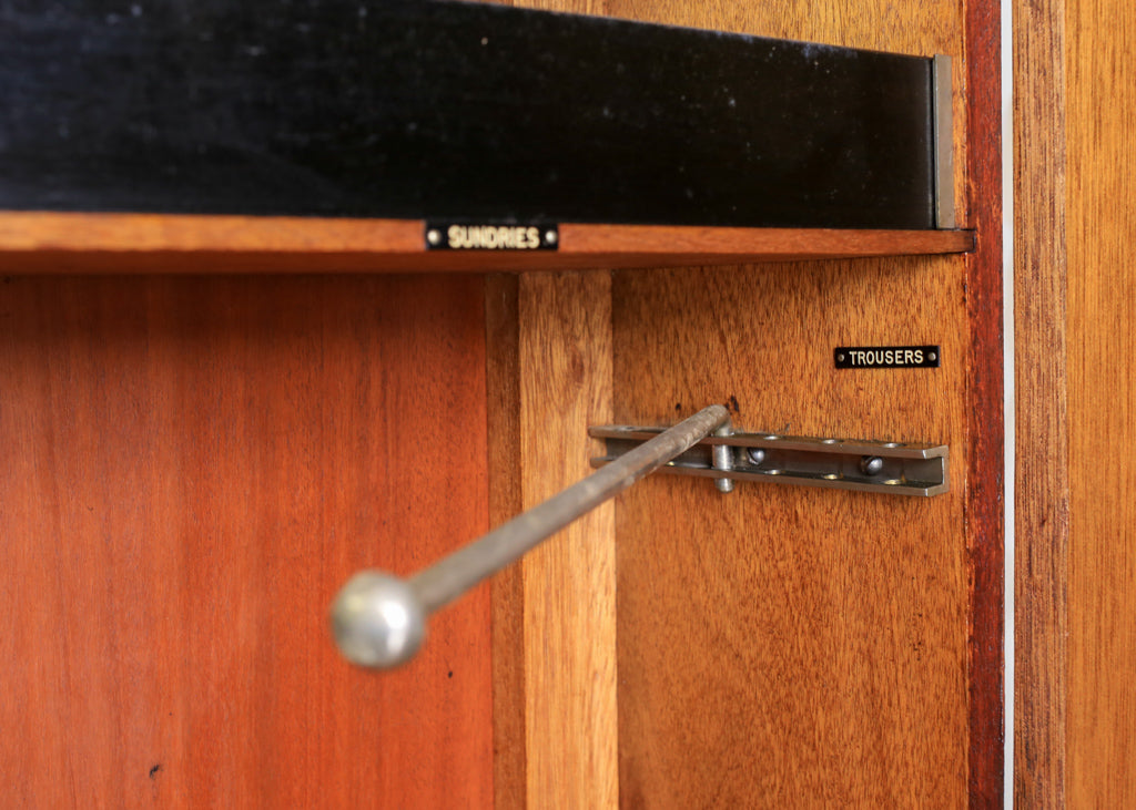 Antique Compactom Gentleman's Wardrobe