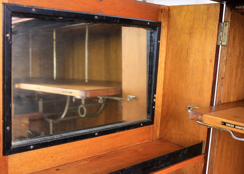 Antique Compactom Gentleman's Wardrobe