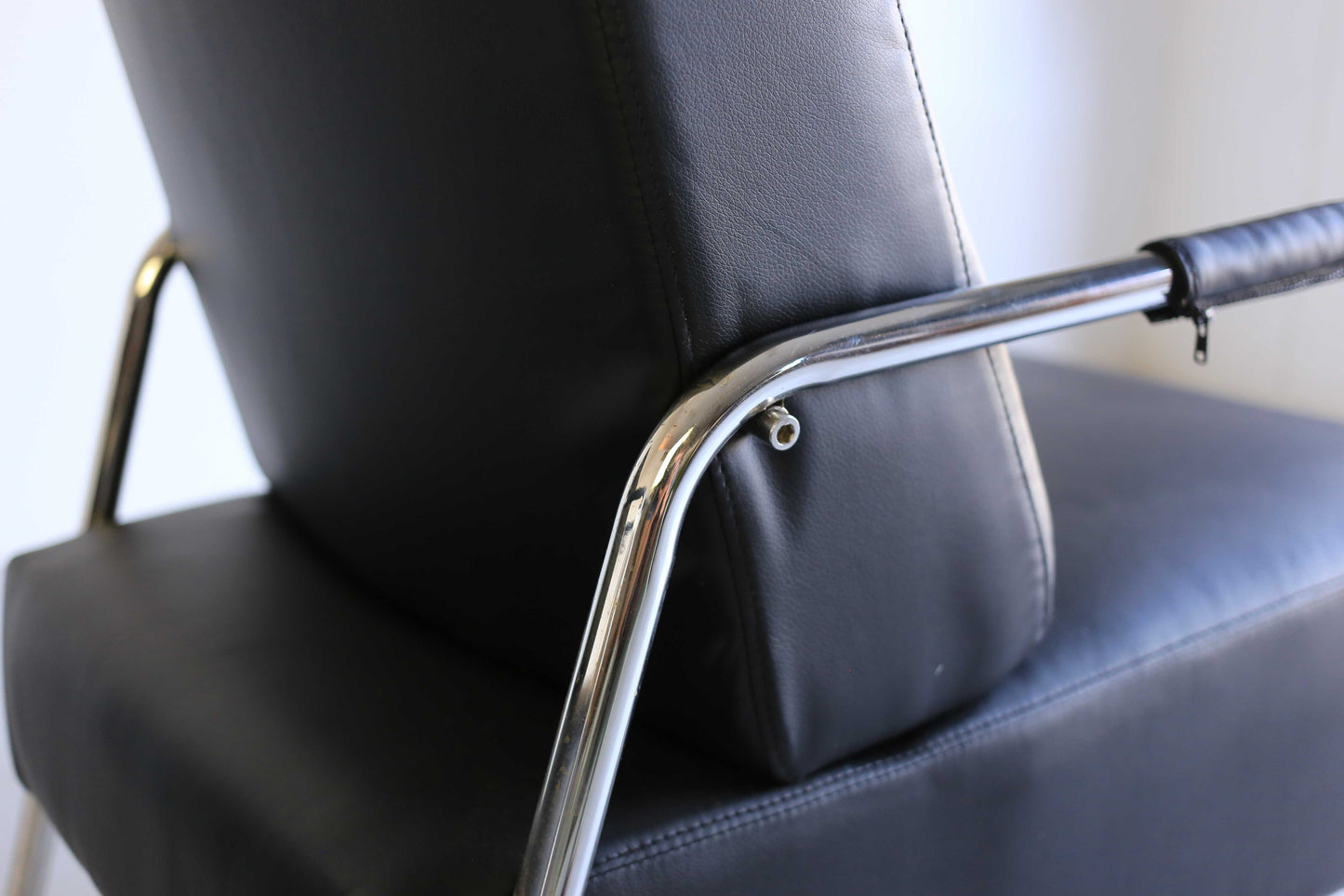 A Pair of Waiting Room Chairs in the Bauhaus Style