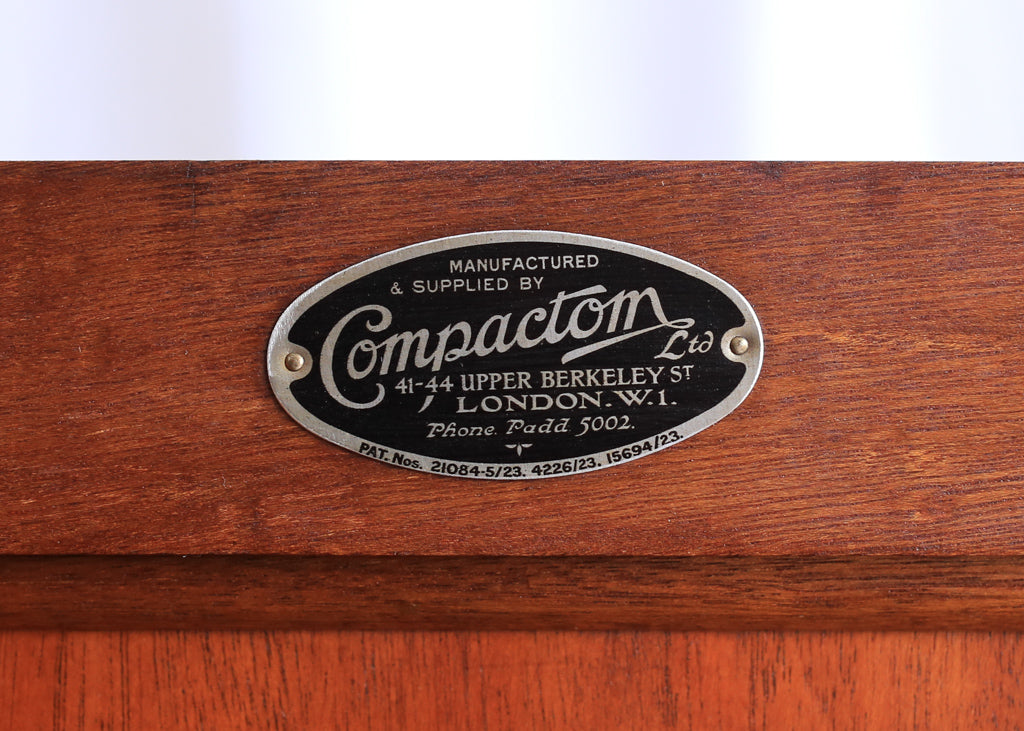 Antique Compactom Gentleman's Wardrobe