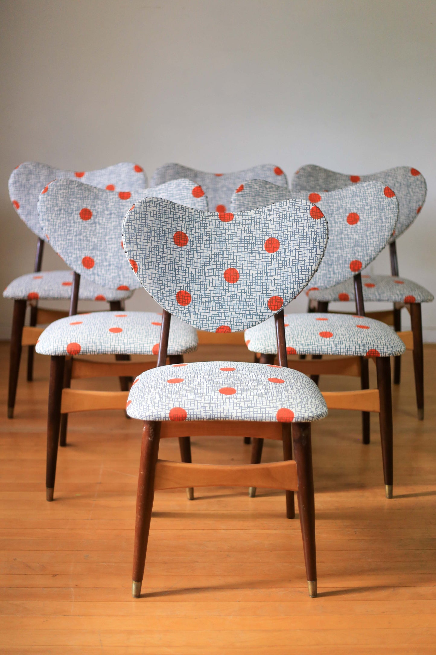 Set of Six Bakker & Steyger Dining Chairs
