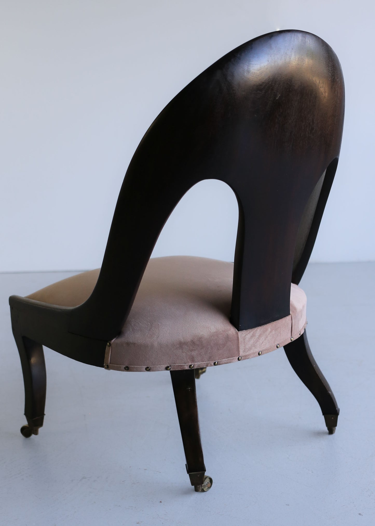 American Mid-Century Spoon Back Chair