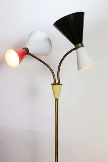 1950's Italian Retro Floor Lamp