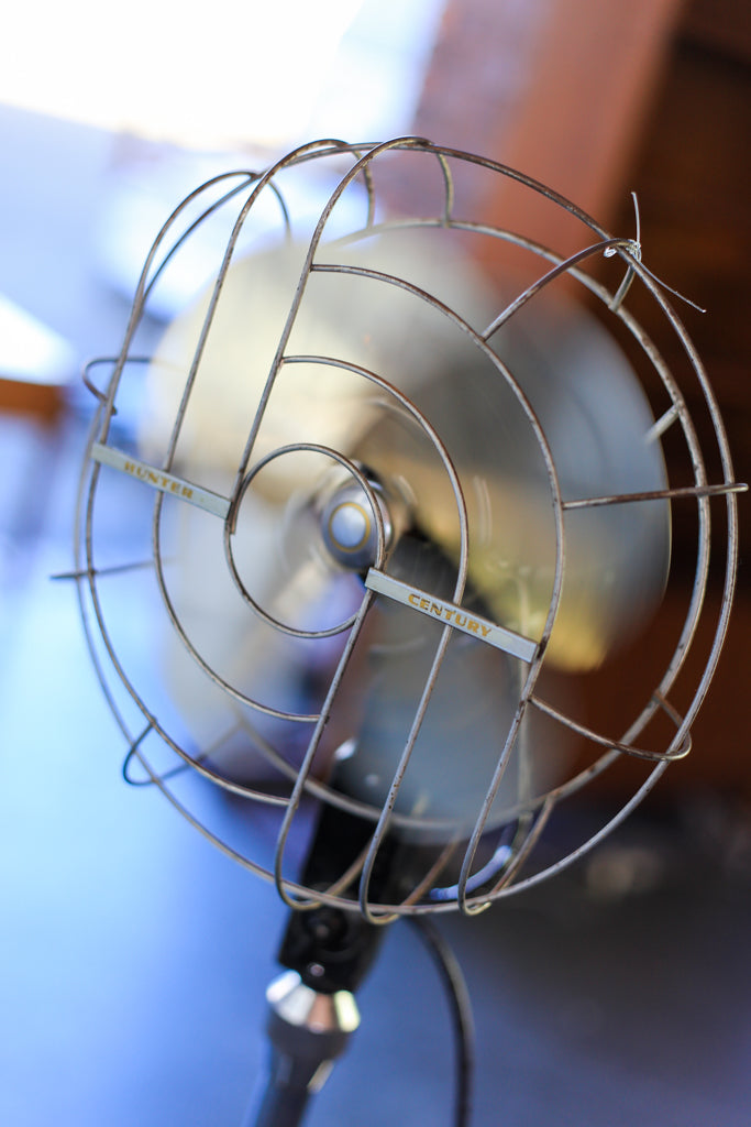 1930's Hunter Century Pedestal Fan