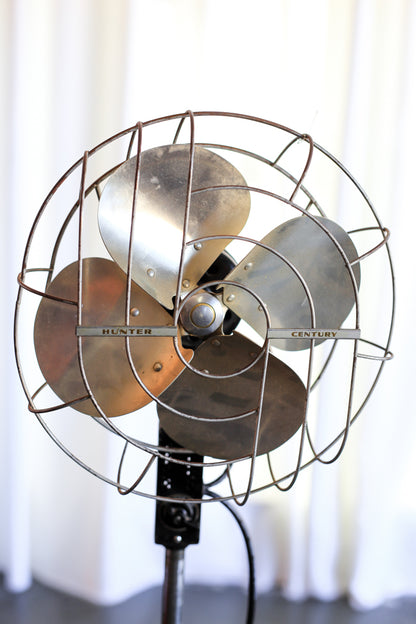 1930's Hunter Century Pedestal Fan