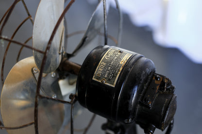 1930's Hunter Century Pedestal Fan