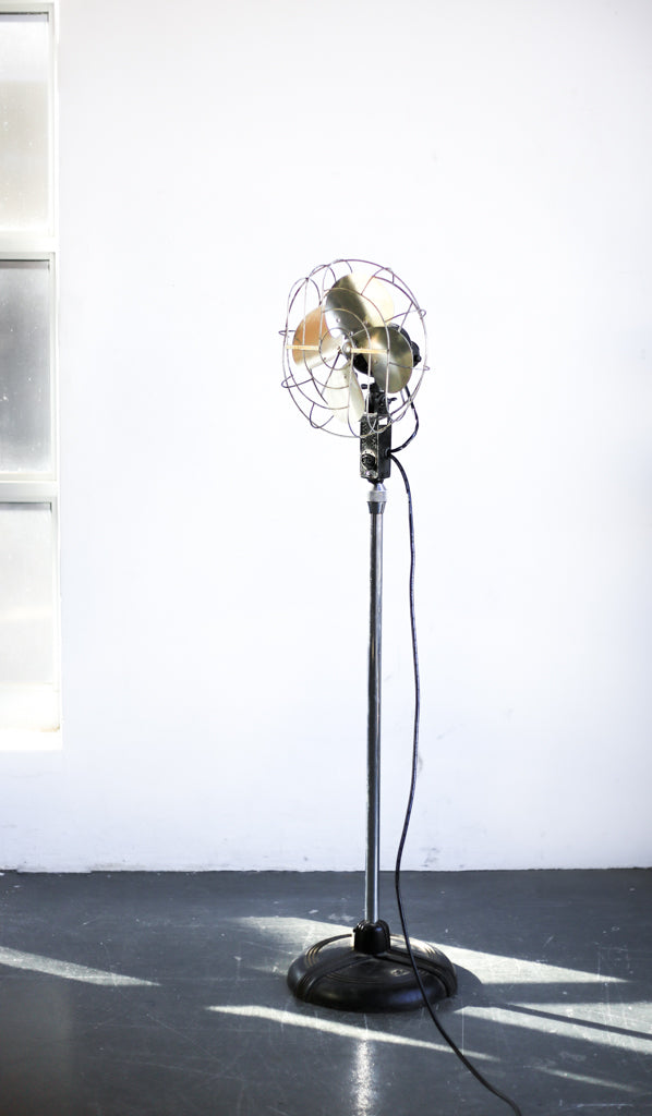 1930's Hunter Century Pedestal Fan