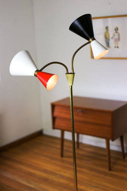 1950's Italian Retro Floor Lamp