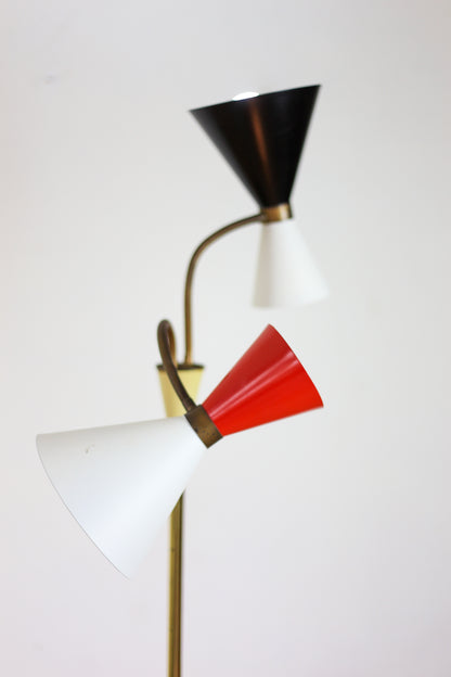 1950's Italian Retro Floor Lamp