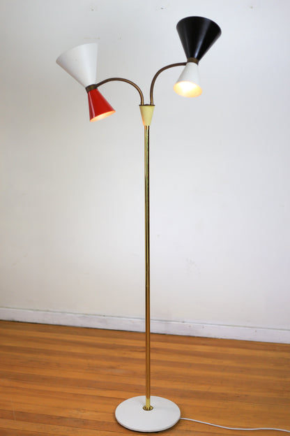 1950's Italian Retro Floor Lamp