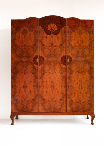 Vintage Belweb Wardrobes with Queen Anne Legs - priced per item