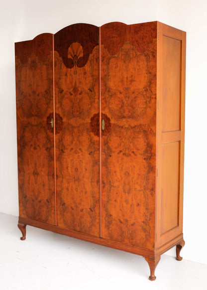 Vintage Belweb Wardrobes with Queen Anne Legs - priced per item