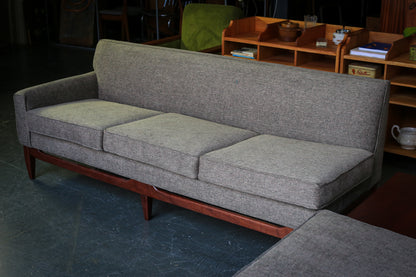Five Seat Mid-Century Corner Unit