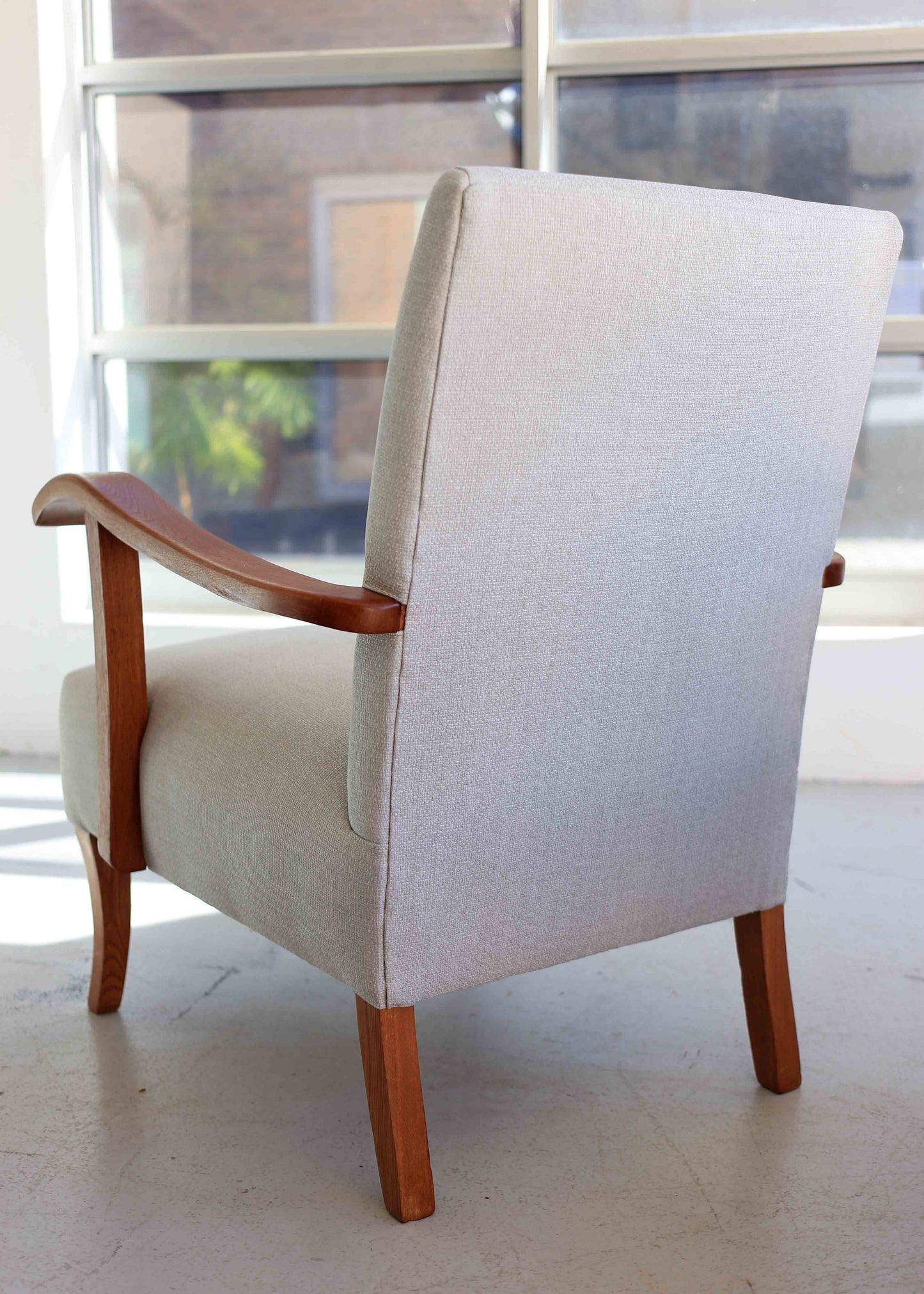 Mid-Century Oak Armchair