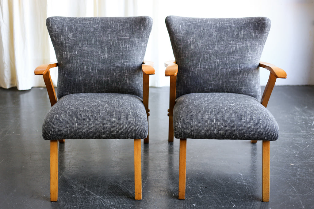 A Pair of Elegant Mid-Century Chairs