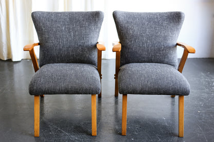 A Pair of Elegant Mid-Century Chairs