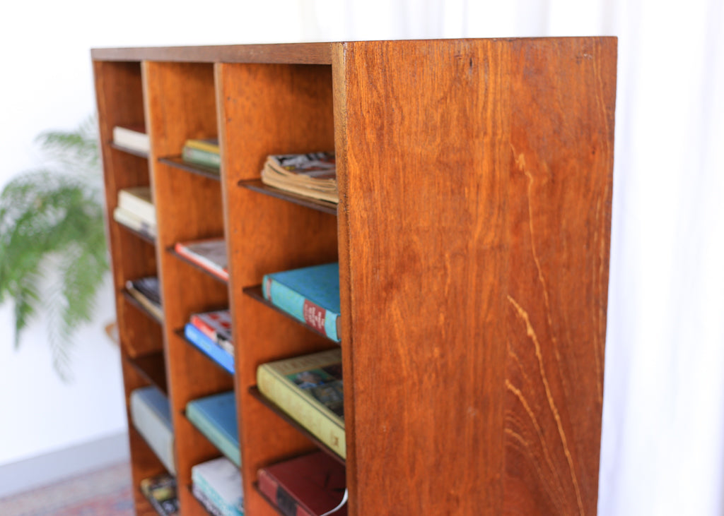 Vintage Pigeon Hole Cabinet with 30 Compartments