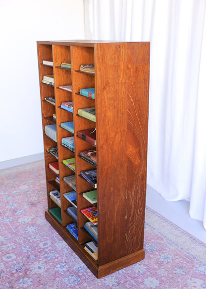 Vintage Pigeon Hole Cabinet with 30 Compartments