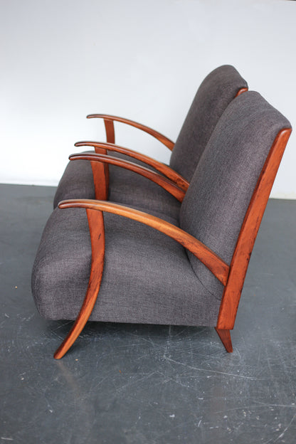 A Pair of 1950's 'Lionel' Chairs